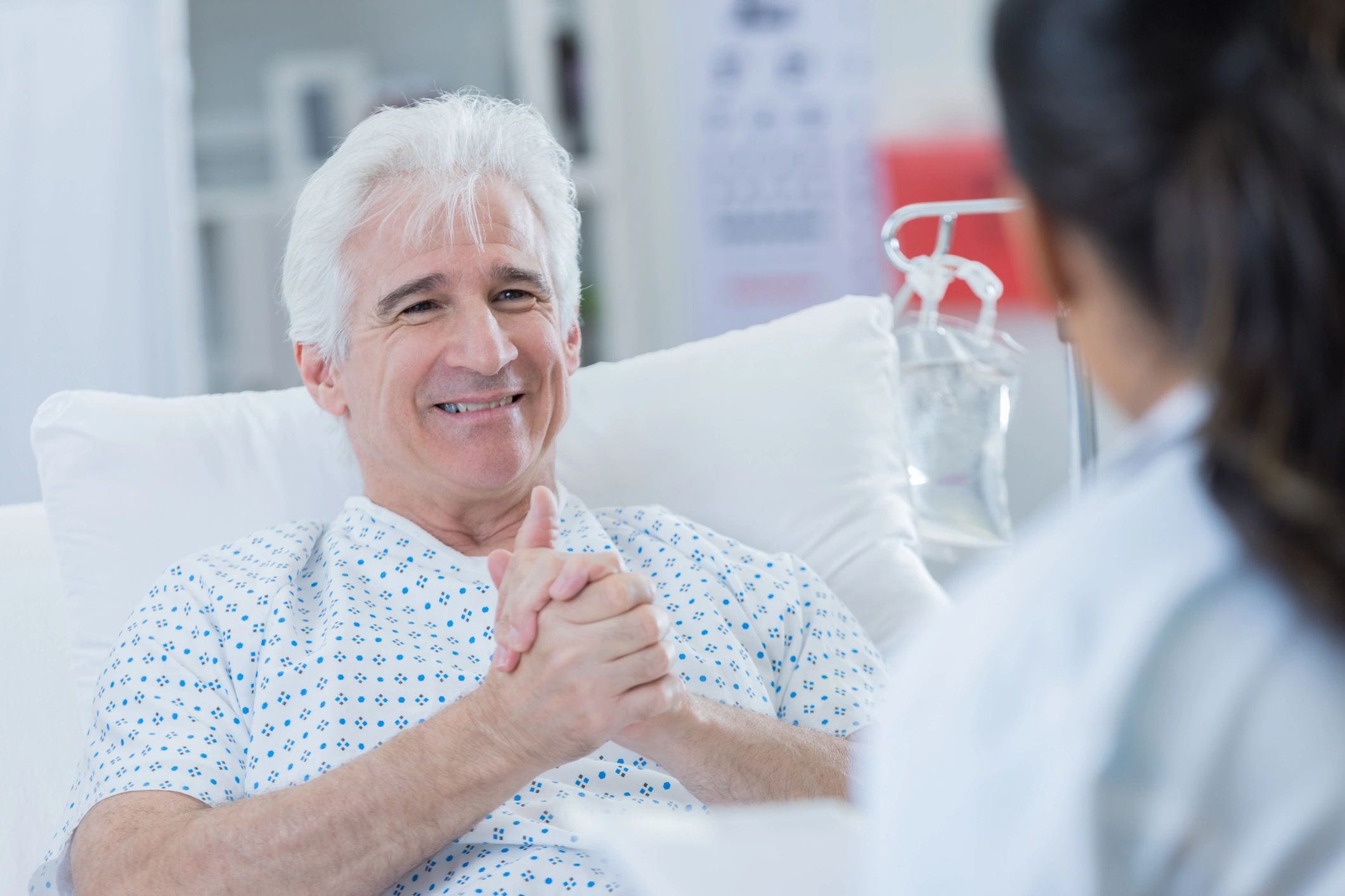 happy patient testimonial healthcare